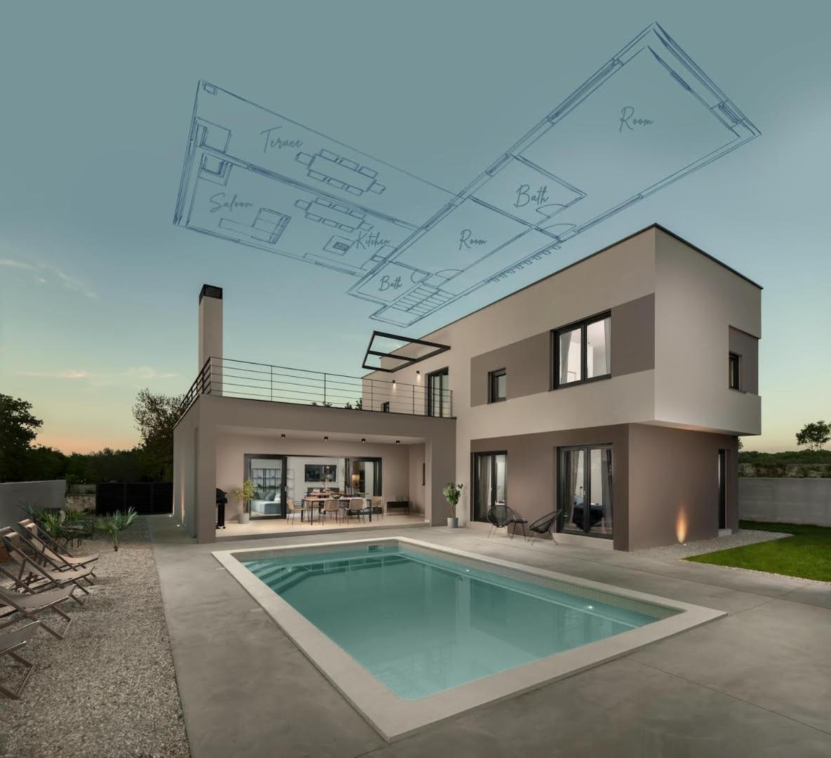 Villa 45 Vodnjan Eksteriør bilde